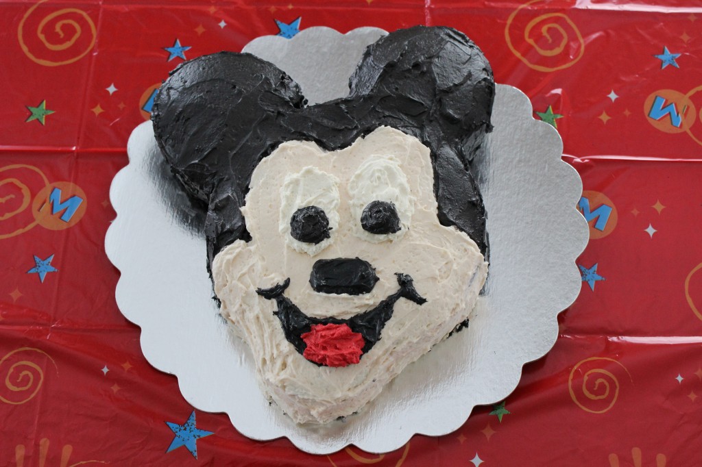 Mickey Mouse Chocolate Cake