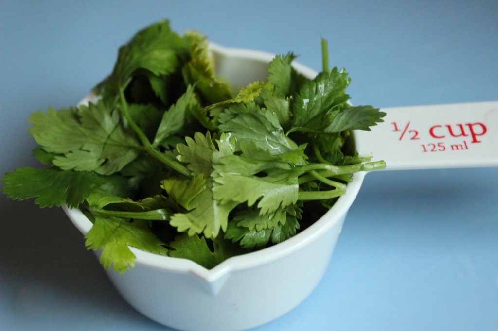 1/2 cup cilantro