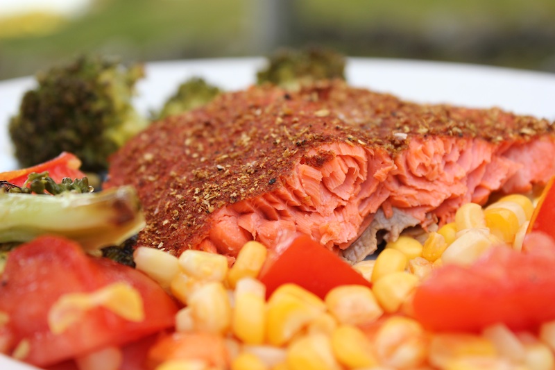 Spice Crusted Salmon