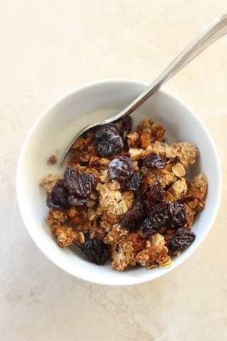 This Sesame Date Granola is a healthy, hearty way to start your day. Gluten-free, refined sugar-free, and vegan, it is packed with a nutty, slightly sweet flavor that has a hint of spice from cinnamon and ginger. It's so easy to make, and is perfect to grab on the go or present for company.