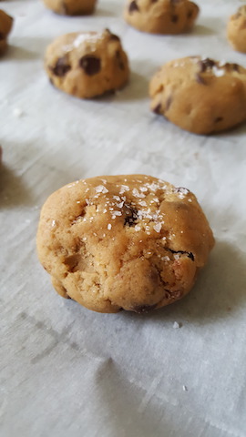 These Chocolate Chip Cookies with Sea Salt are my very favorites, and just barely adapted from Ashley Rodriguez's recipe. They are easy to make, freeze well, chewy and perfectly balanced between sweet and salty, and best when you use dark chocolate. | www.tastyoasis.net