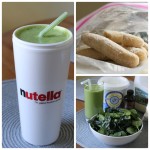 This Healthy Green Smoothie is filled with spinach and kale, but the sweet frozen banana makes this taste decadent and satisfying. It's fast and easy, packed with protein, and is perfect for breakfast on the go or popsicles. |www.tastyoasis.net